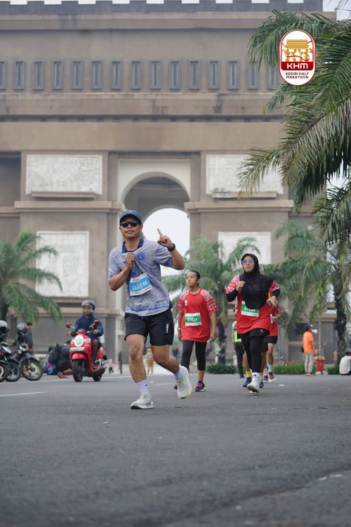 Race photo from Kediri Half Marathon 2025