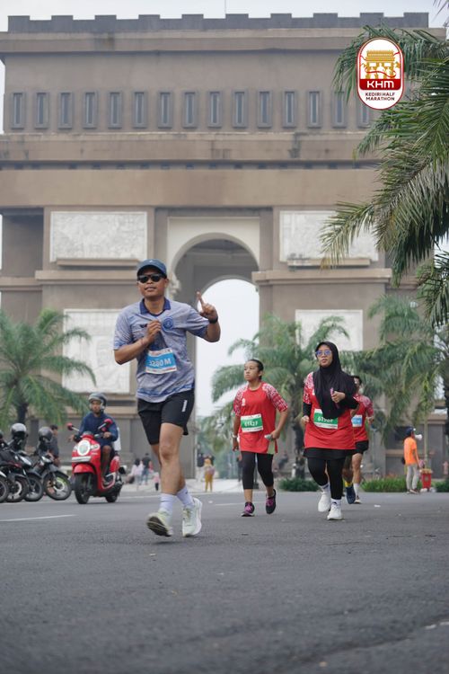 Race photo from Kediri Half Marathon 2025
