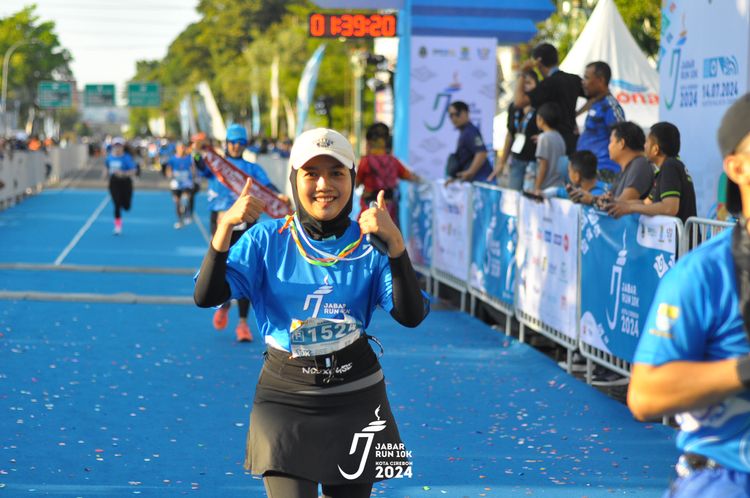 Race photo from Jabar Run 10K 2024