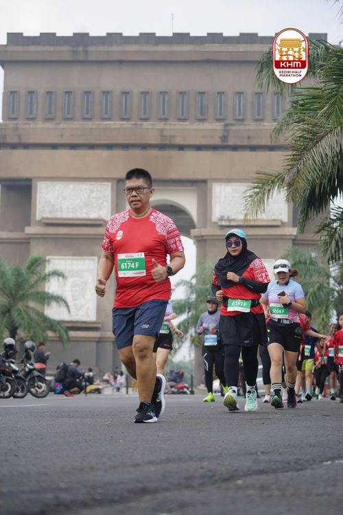 Race photo from Kediri Half Marathon 2025