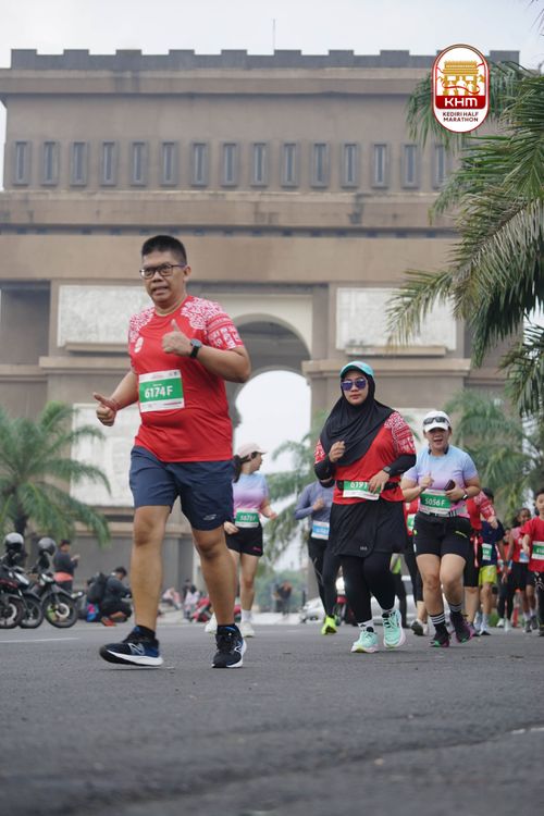 Race photo from Kediri Half Marathon 2025