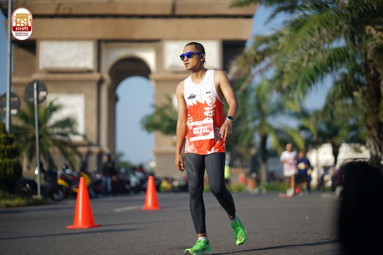 Race photo from Kediri Half Marathon 2024