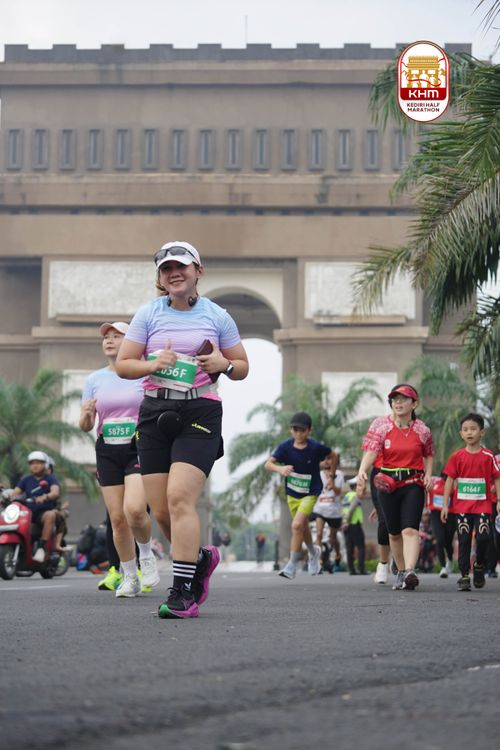 Race photo from Kediri Half Marathon 2025