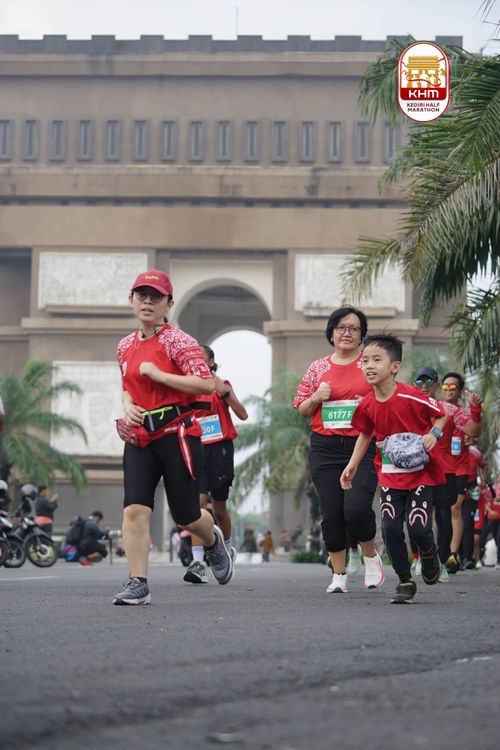 Race photo from Kediri Half Marathon 2025