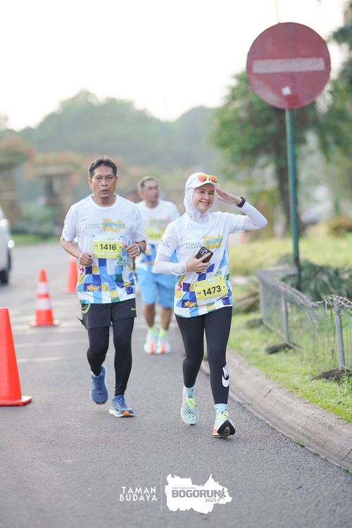 Race photo from Taman Budaya x BOGORUN 2025