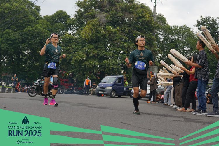 Race photo from Mangkunegaran Run 2025