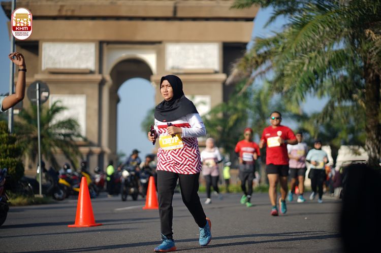 Race photo from Kediri Half Marathon 2024