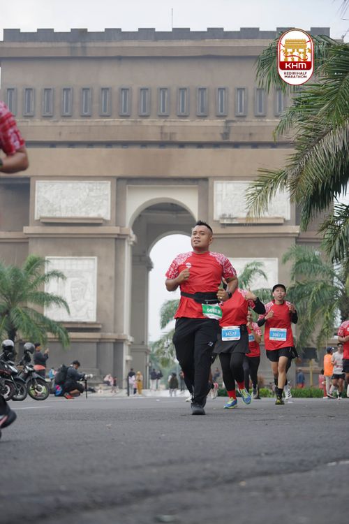 Race photo from Kediri Half Marathon 2025