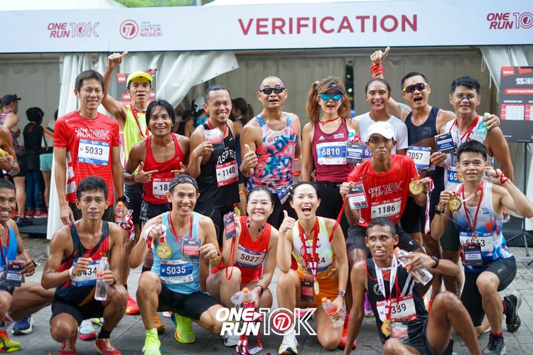 Race photo from ONE RUN 10K 2025