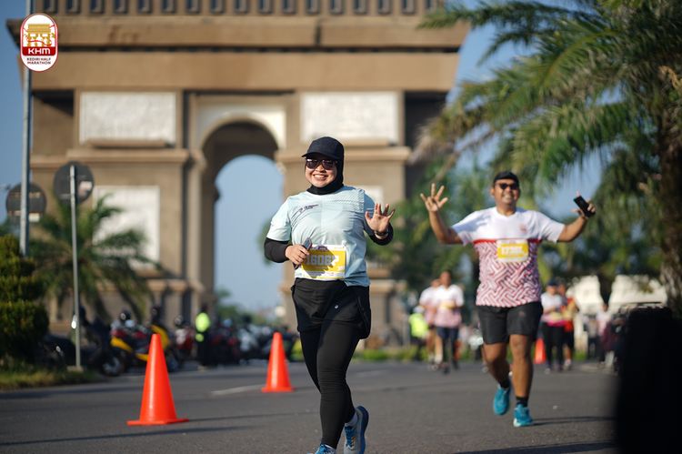Race photo from Kediri Half Marathon 2024