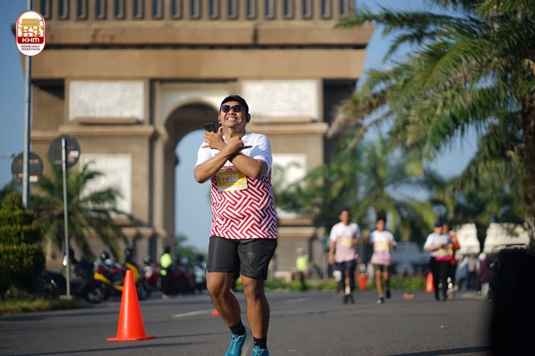 Race photo from Kediri Half Marathon 2024