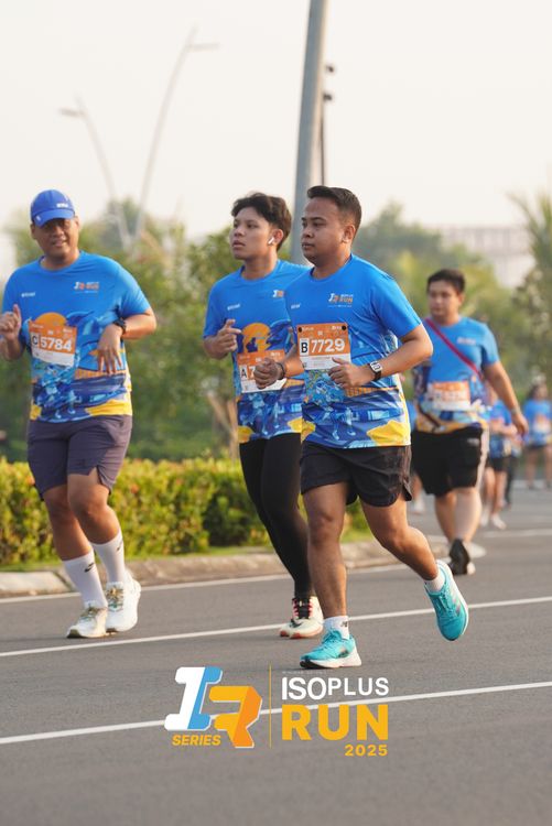 Race photo from ISOPLUS RUN 2025 - JAKARTA