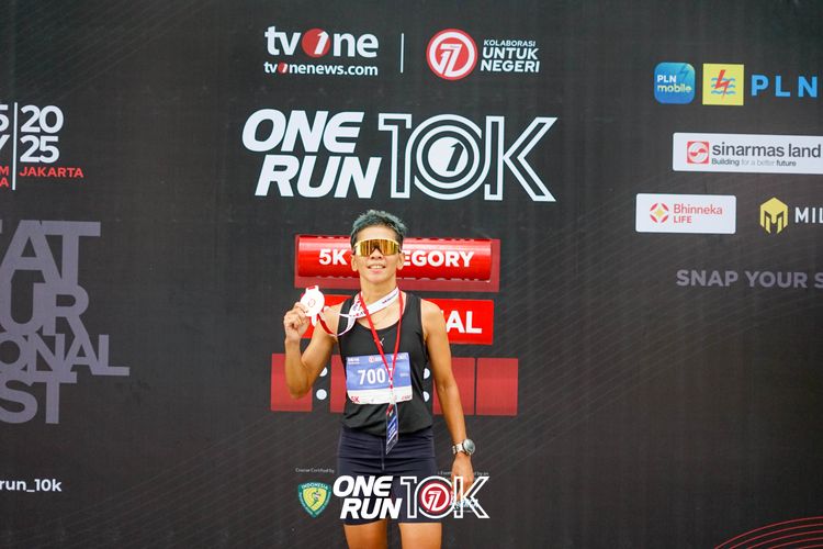 Race photo from ONE RUN 10K 2025