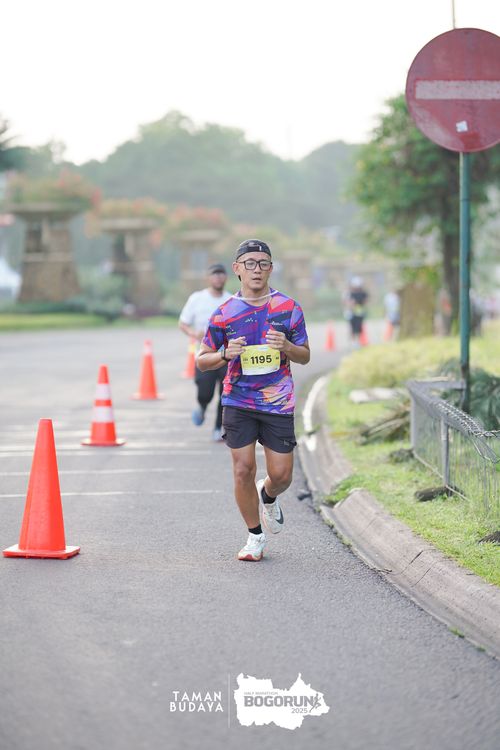Race photo from Taman Budaya x BOGORUN 2025