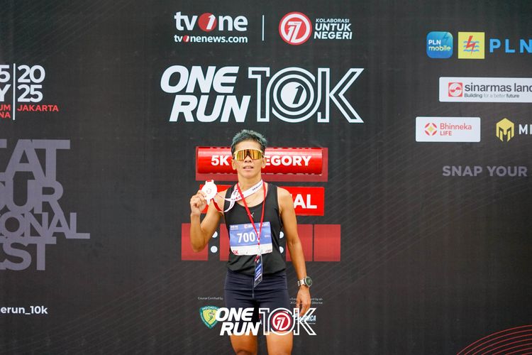 Race photo from ONE RUN 10K 2025
