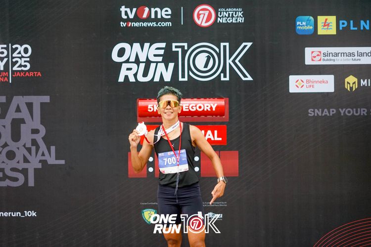 Race photo from ONE RUN 10K 2025