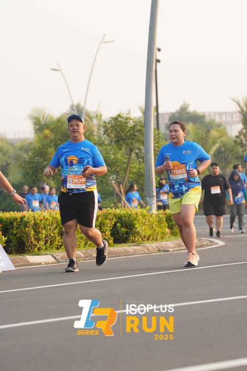 Race photo from ISOPLUS RUN 2025 - JAKARTA