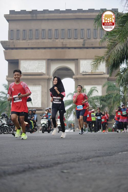 Race photo from Kediri Half Marathon 2025