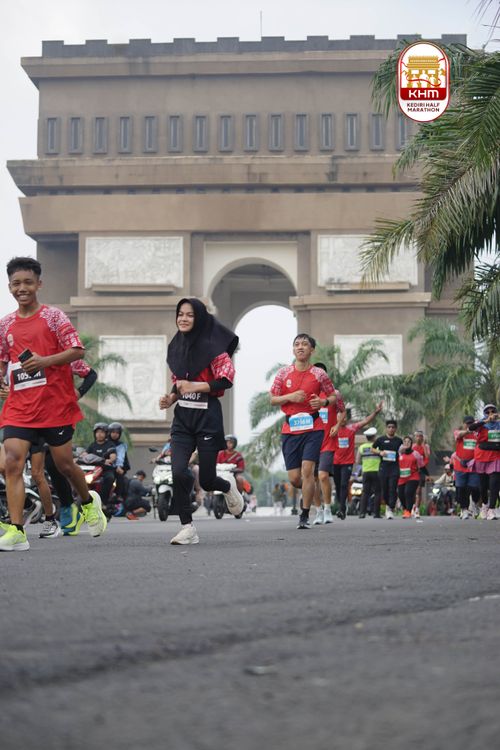 Race photo from Kediri Half Marathon 2025