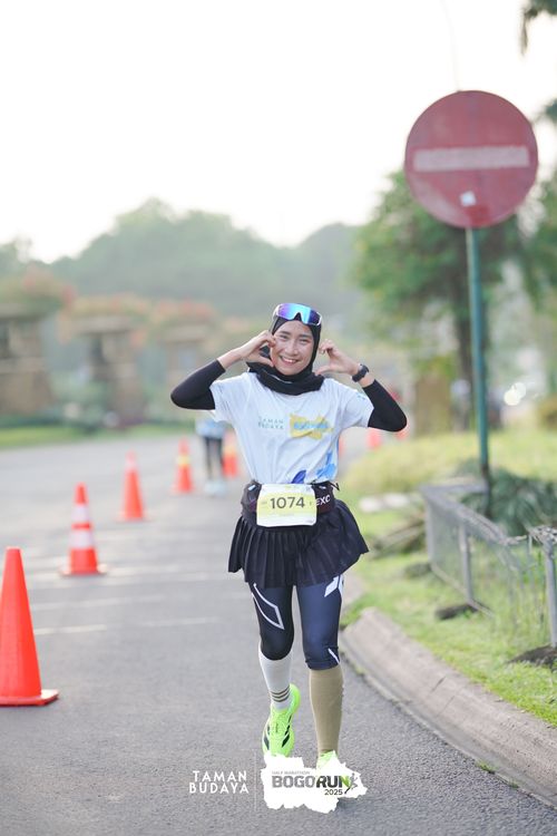 Race photo from Taman Budaya x BOGORUN 2025