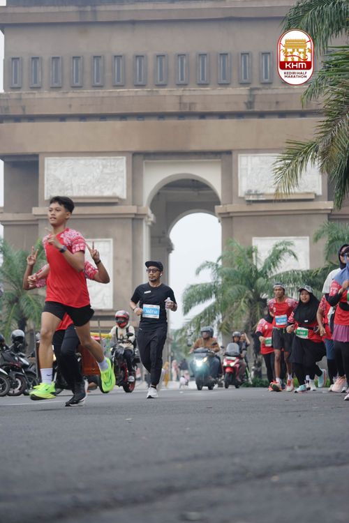 Race photo from Kediri Half Marathon 2025