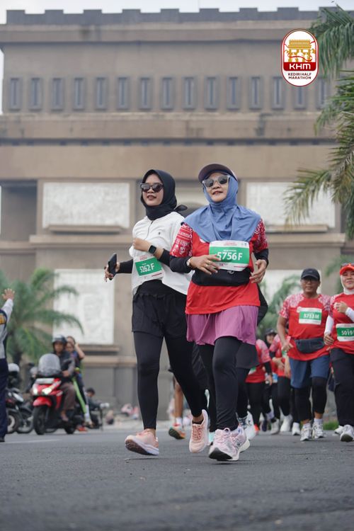 Race photo from Kediri Half Marathon 2025