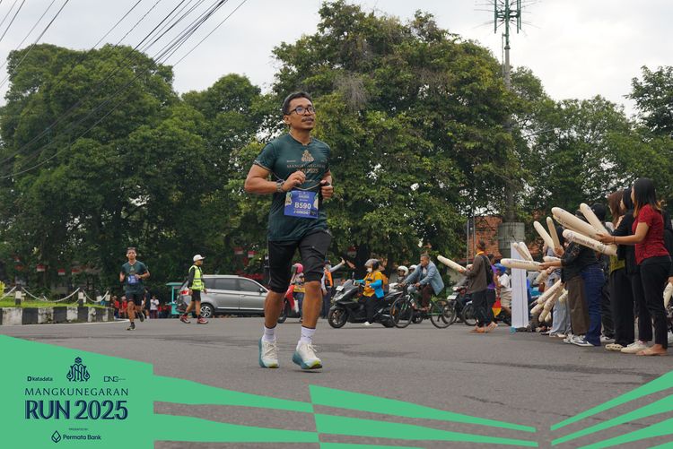 Race photo from Mangkunegaran Run 2025