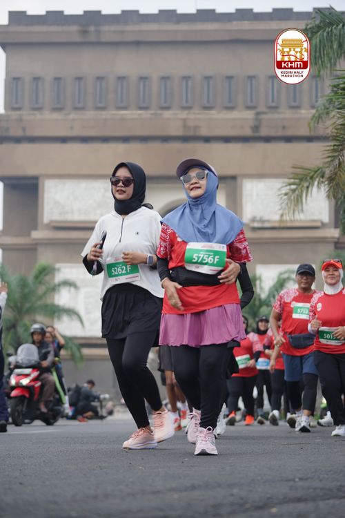 Race photo from Kediri Half Marathon 2025