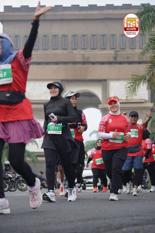 Race photo from Kediri Half Marathon 2025