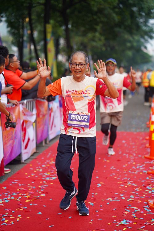 Race photo from NOTARACE 2025