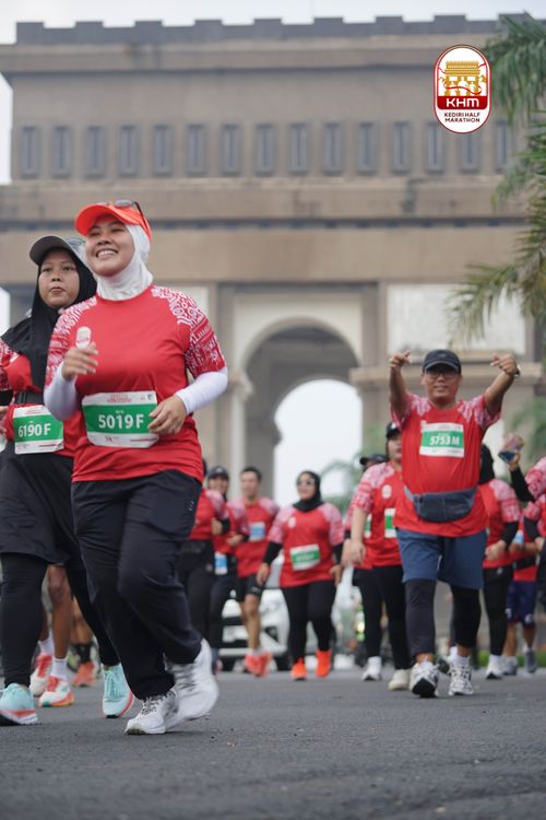 Race photo from Kediri Half Marathon 2025