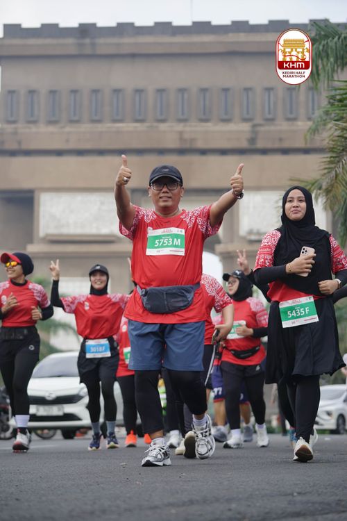 Race photo from Kediri Half Marathon 2025