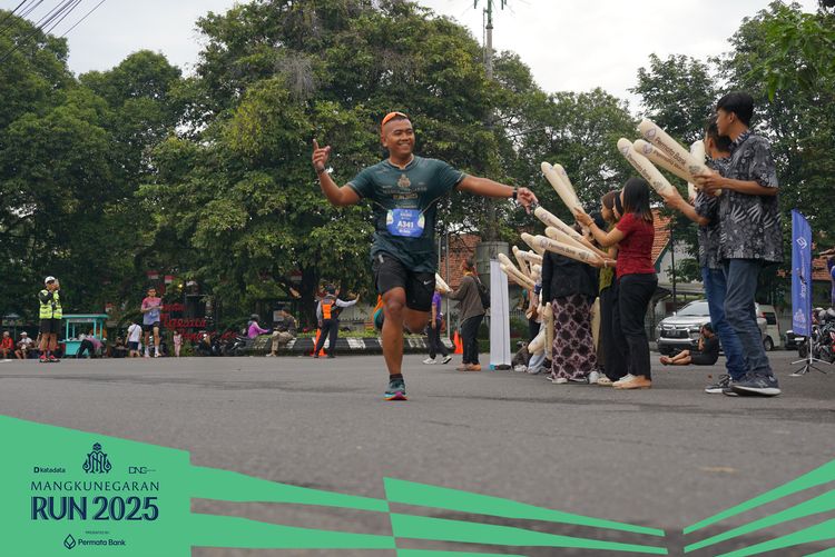 Race photo from Mangkunegaran Run 2025