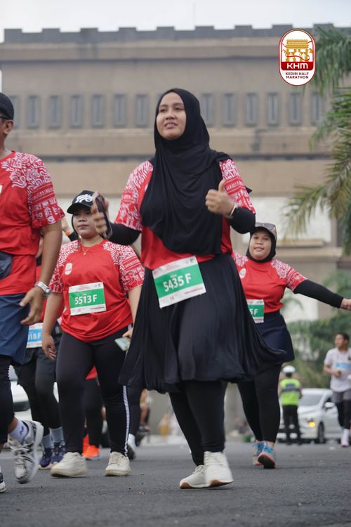 Race photo from Kediri Half Marathon 2025