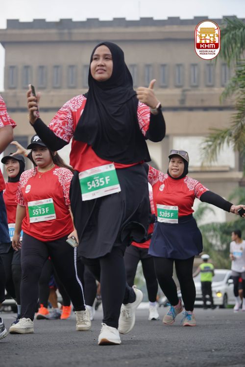 Race photo from Kediri Half Marathon 2025