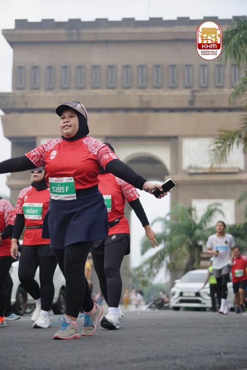 Race photo from Kediri Half Marathon 2025