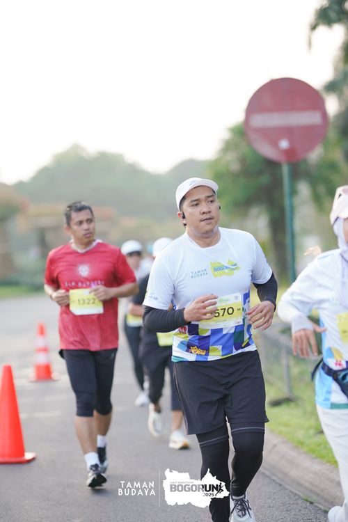 Race photo from Taman Budaya x BOGORUN 2025