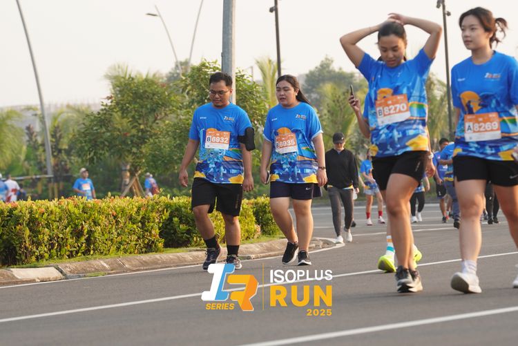 Race photo from ISOPLUS RUN 2025 - JAKARTA