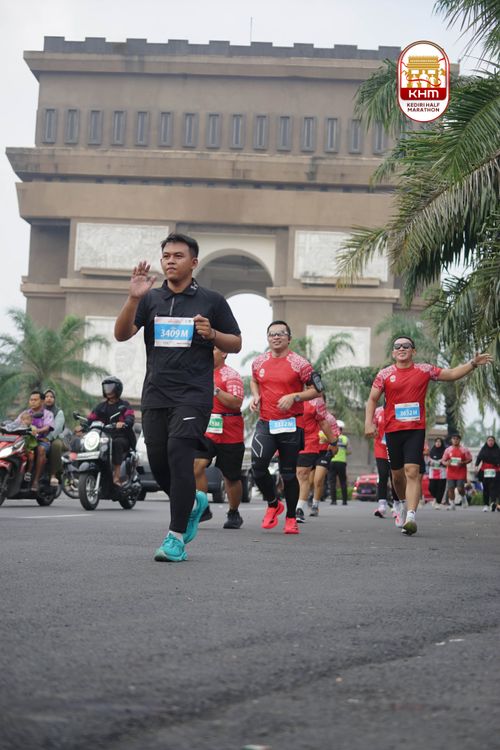 Race photo from Kediri Half Marathon 2025