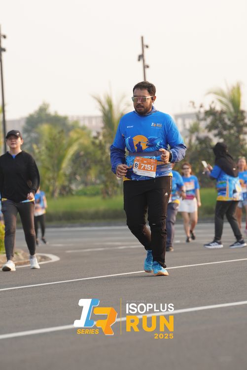 Race photo from ISOPLUS RUN 2025 - JAKARTA