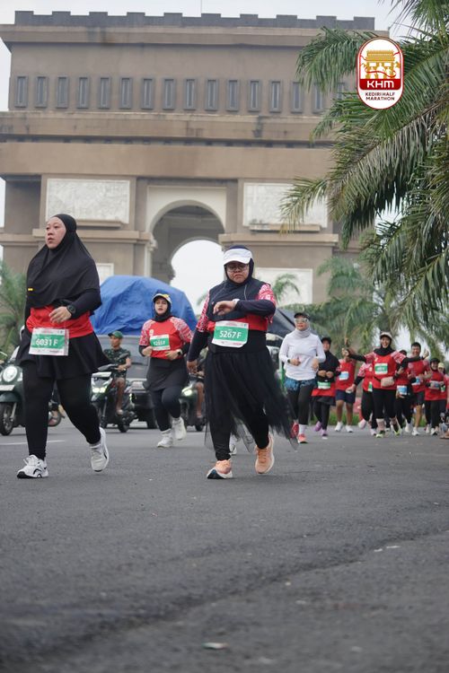 Race photo from Kediri Half Marathon 2025