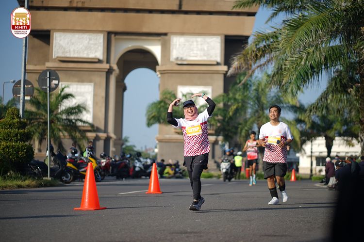 Race photo from Kediri Half Marathon 2024
