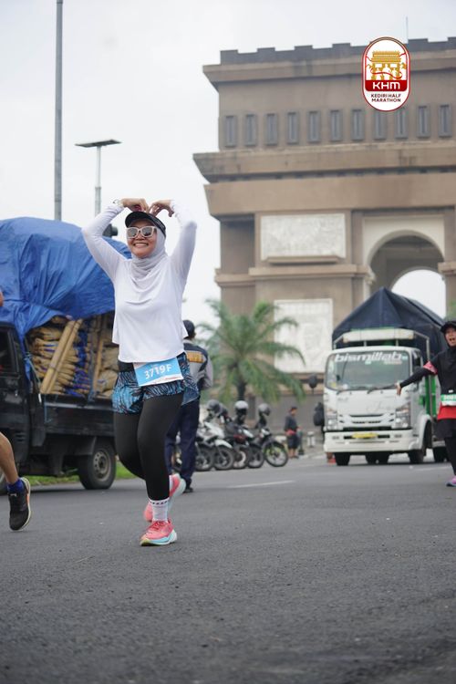 Race photo from Kediri Half Marathon 2025