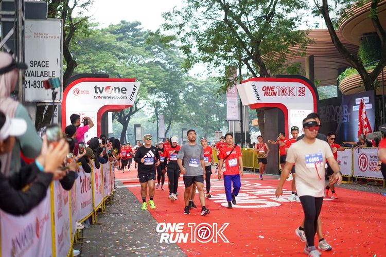 Race photo from ONE RUN 10K 2025