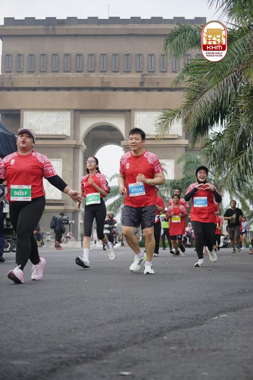Race photo from Kediri Half Marathon 2025
