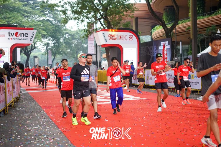 Race photo from ONE RUN 10K 2025