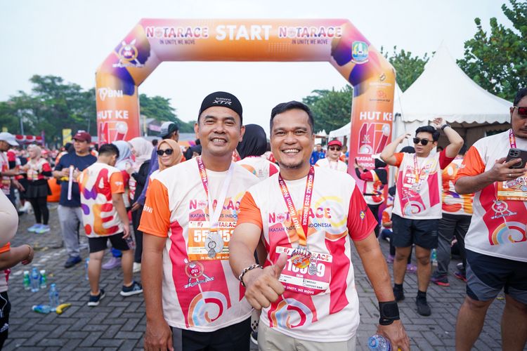 Race photo from NOTARACE 2025