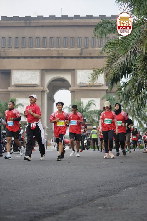 Race photo from Kediri Half Marathon 2025
