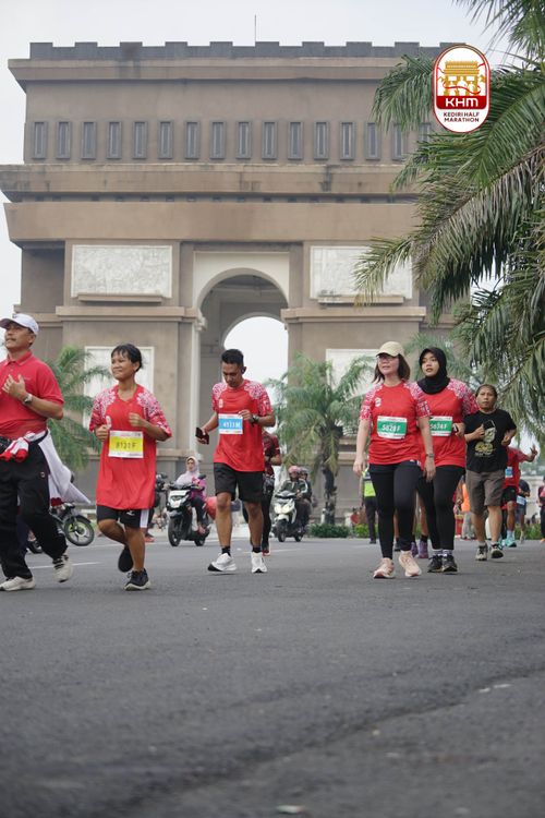 Race photo from Kediri Half Marathon 2025