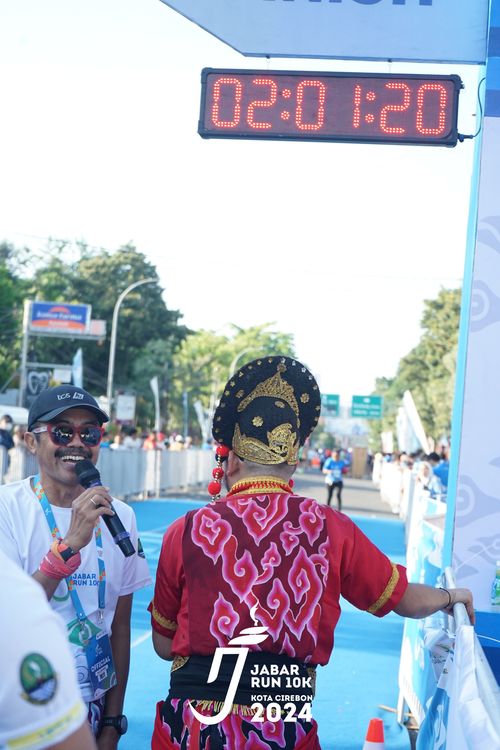 Race photo from Jabar Run 10K 2024